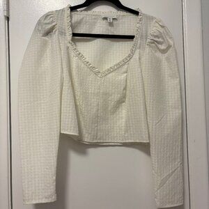 Topshop Prairie Blouse